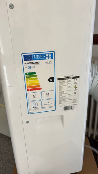 Aire Acondicionado Portátil Haverland Blanco