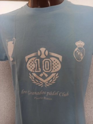 Camiseta Real Madrid 2011 Padel Club talla M