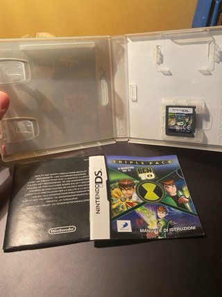 Ben 10 Triple Pack 3 Giochi Nintendo DS