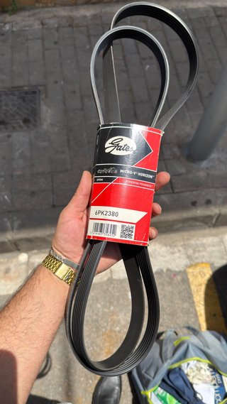 Correa Auxiliar Gates 6PK2380 Nueva