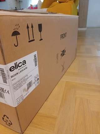 Campana extractora integrada Elica Boxin 90 cm