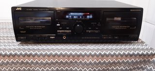 Doble pletina cassette JVC