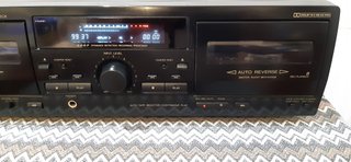 Doble pletina cassette JVC