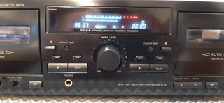 Doble pletina cassette JVC
