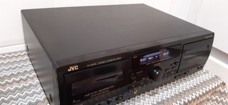 Doble pletina cassette JVC