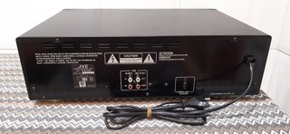 Doble pletina cassette JVC