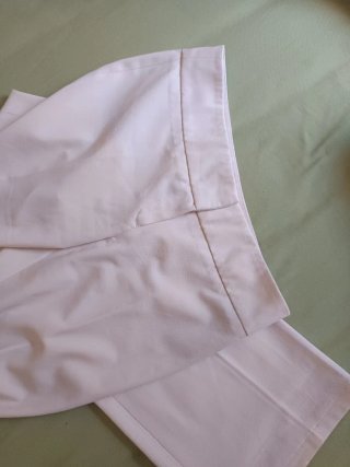 Pantalones blancos tiro bajo