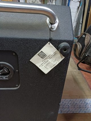 Amplificador Bajo EBS TD650 + Cabina Ampeg Classic