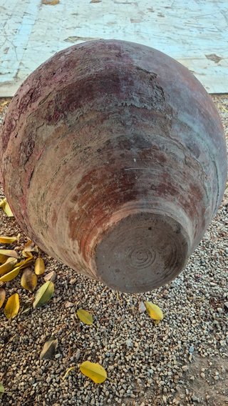 Tinaja antigua murciana de barro 104 cm - Original