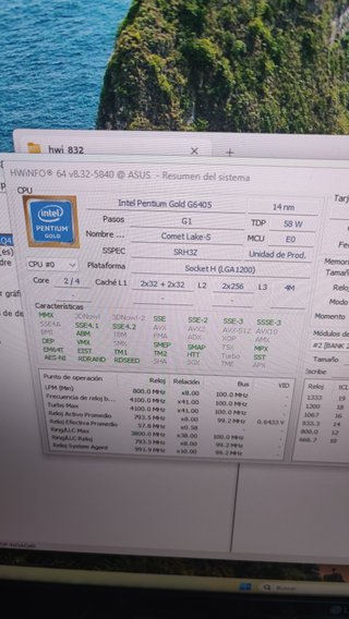 PC G6405 | GT1030 2GB | 16GB RAM | SSD