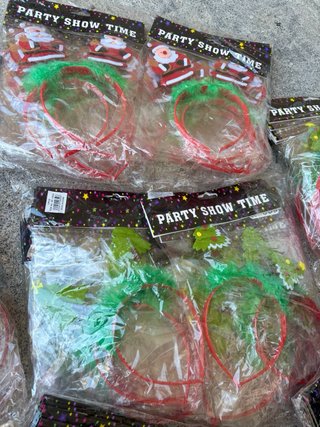 80 Diademas Navideñas