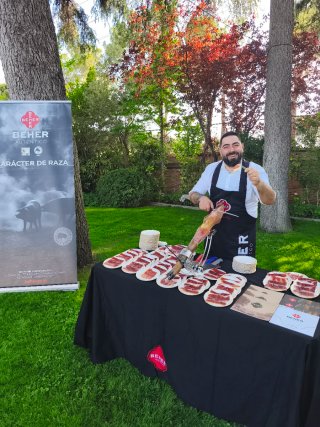 Cortador profesional de jamón