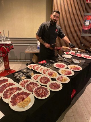 Cortador profesional de jamón