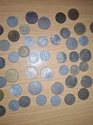 Lote monedas siglo XX