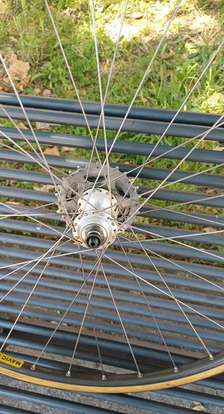 Ruota Posteriore Mavic x Tubolare 28 "