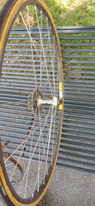 Ruota Posteriore Mavic x Tubolare 28 "