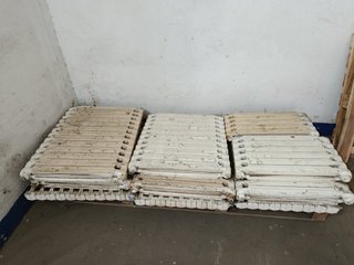 Radiadores de hierro fundido antiguos