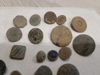 Lote de Botones Antiguos