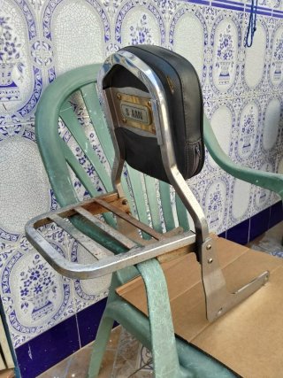 Respaldo Portaequipaje Moto Grande