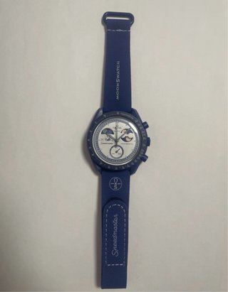 Omega Speedmaster Moonwatch Azul