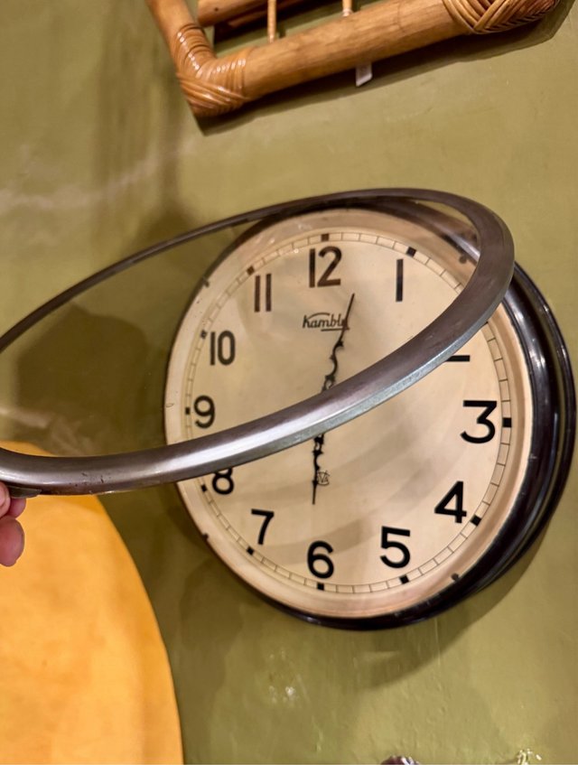 Reloj Antiguo Industrial Años 50