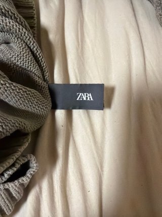 Sudadera Zara Gris Estampada
