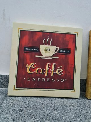 Cuadros Decorativos canvas Café (2 uds)