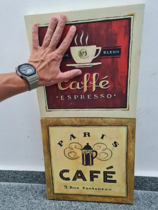 Cuadros Decorativos canvas Café (2 uds)