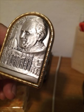 Medaglia Papa Giovanni Paolo II in Argento