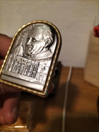 Medaglia Papa Giovanni Paolo II in Argento