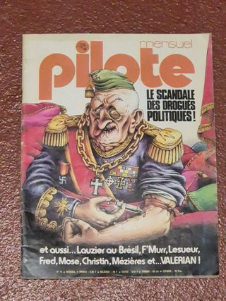 PILOTE MENSUEL No 14. DARGAUD, 1975. FRANCO