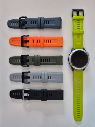 Reloj Garmin Fenix 6 Solar + 5 correas de regalo