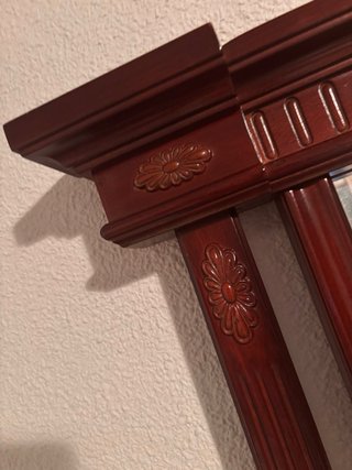 Tocador Clásico con Espejo Madera
