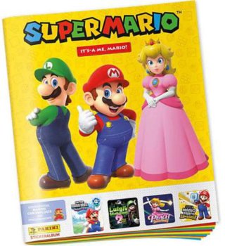 Cambio cromos álbum de Super Mario It's a me Mario