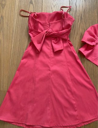Completo vestito con giacca rosa tg S