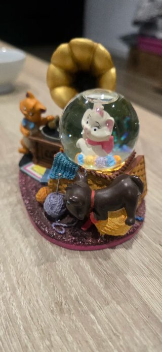 Bola Nieve Vintage Los Aristogatos Marie de Disney