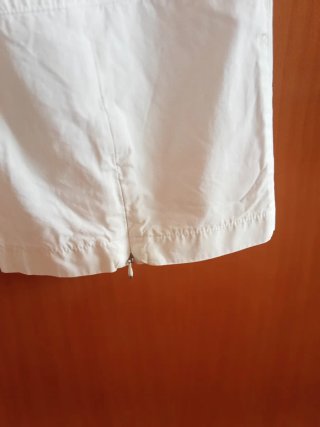 Pantalón blanco algodón fino