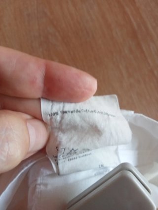 Pantalón blanco algodón fino