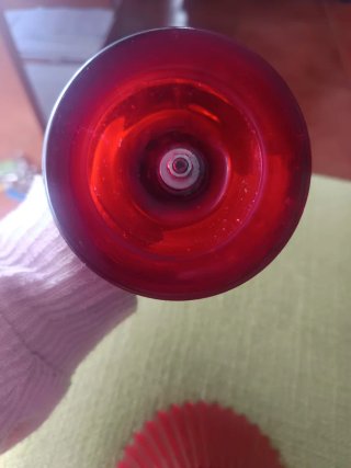 Lámpara decorativa con vela