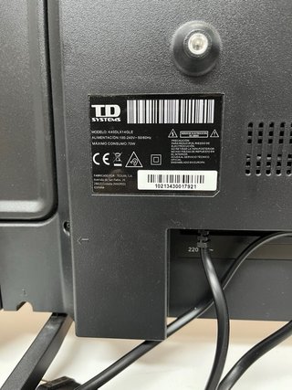 TV TD SYSTEM estropeada (enciende LED)