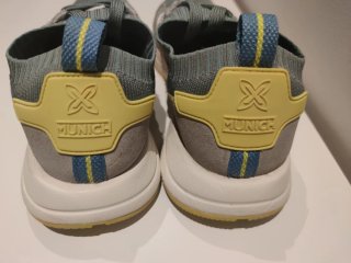 Zapatillas Munich Talla 43 Gris/Verde