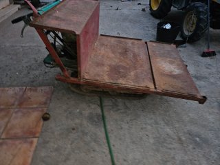 Carretilla oruga motor Robin 6.0