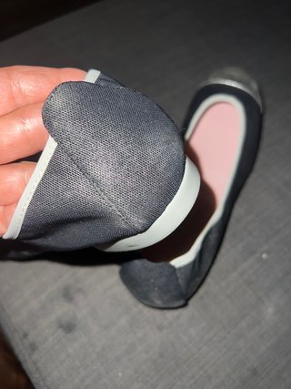 Bailarinas Petty Ballerynes negras y plateadas