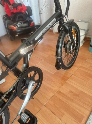 Bicicleta Plegable Negra