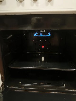 Cocina de gas butano Lynx mide 86 54*54