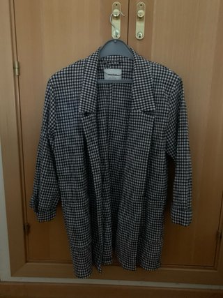 Chaqueta cuadros Pull&Bear