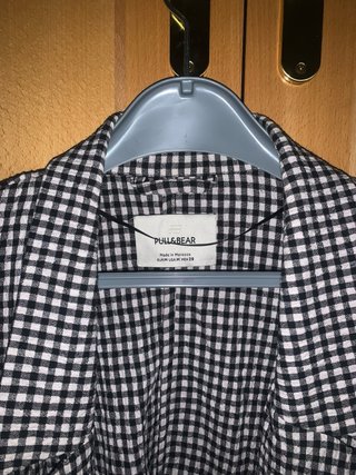 Chaqueta cuadros Pull&Bear