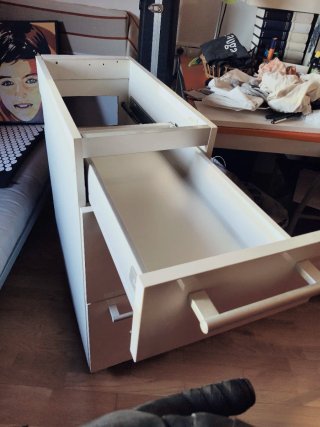 Mueble auxiliar cocina 3 cajones.