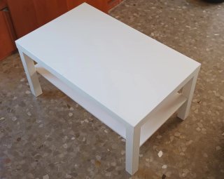 Mesa de centro blanca Ikea