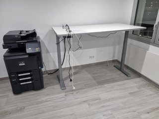 Mesa escritorio elevable eléctrica